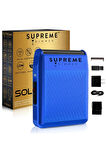 Supreme Trimmer Mavi Solo Tek Folyo Shaver | 7800 RPM Motor, USB-C, Hipoalerjenik Folyo