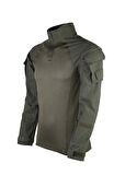 Taktik Kombat Terletmez Fit Kamuflaj Erkek Sweatshirt COMPAT01