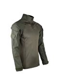 Taktik Kombat Terletmez Fit Kamuflaj Erkek Sweatshirt COMPAT01