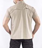 Outdoor Günlük Erkek Kısa Kollu T-shirt Pamuklu TLAC01
