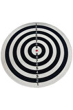 Delta Flocked Dart Seti 45 Cm (18 İnç) Büyük Boy + 6 Dart Oku (18 Gr) Hedef Tahtası