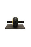 Ab Wheel Egzersiz Fitness Tekerleği Karın Kası Ab Slider Kondisyon Spor Aleti