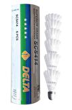 Dengeli Hız Yeni Başlayanlar İçin Pratik Kutusunda 6 Adet Mantar Kafa Deluxe Badminton Topu