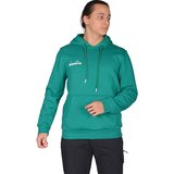 Diadora Bergamo - Erkek Yeşil Şardonlu Pamuklu Spor Sweatshirt