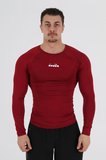 Diadora Pro Uzun Kollu İçlik Bordo