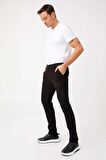 ERKEK SİYAH REGULARFIT / RAHAT KALIP STD PANTOLON