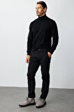 ERKEK SİYAH DYNAMIC FIT STD PANTOLON