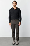 ERKEK KAHVE REGULARFIT / RAHAT KALIP STD PANTOLON