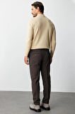 ERKEK KAHVE DYNAMIC FIT STD PANTOLON