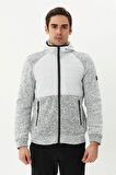 Exuma Erkek Gri Polar Sweat 2311136