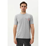 EXUMA ERKEK BASKILI T-SHIRT 1412044