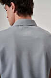 Exuma Erkek Gri Polo Yaka Tişört 1412034