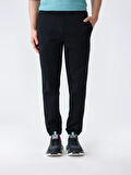 Isaora Gıza Cotton Jogger Erkek Black Sweat Pant Isr5402-0