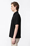 Isaora Erkek Polo Yaka T Shirt ISR3303 BLCK