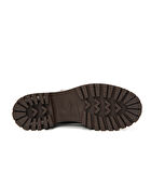 Hakiki Deri Bağcıklı Kadın Loafer Ayakkabı Kalın Taban