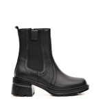 Kadın Yüksek Topuk Hakiki Deri Chelsea Bot