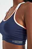 İndigo Sırt Detaylı Askılı Dar Kalıp Kadın Büstiyer - 97254