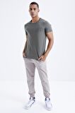 Çağla Basic Kısa Kol Standart Kalıp O Yaka Erkek T-Shirt - 87911 | M