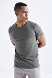 Çağla Basic Kısa Kol Standart Kalıp O Yaka Erkek T-Shirt - 87911 | M