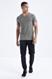 Çağla Basic Kısa Kol Standart Kalıp V Yaka Erkek T-Shirt - 87912 | L
