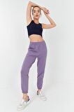Tommy Life İndigo Basic Sıfır Kol Dar Kalıp U Yaka Kadın Crop Top - 97160 | M