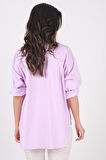 Antonina Oversize Gömlek LİLA