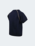 ÇOCUK 5 YILDIZ BİYELİ GOLD LOGO TSHIR