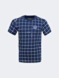 ÇOCUK TRIBUN KARE DESENLİ TSHIRT