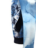 ERKEK TRIBUN BOĞA PATTERN SWEAT