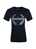 KADIN KOLEJ VARAK BASKILI TSHIRT