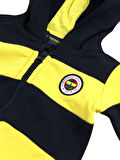 BEBEK SARI LACİVERT ŞERİTLİ 2Lİ TAKIM