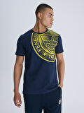 ERKEK TRIBUN HALFTONE LOGOLU TSHIRT