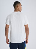 ERKEK TRIBUN NAKIŞ DETAYLI TSHIRT