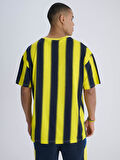 ERKEK TRIBUN ÇUBUKLU TSHIRT