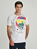 ERKEK TRIBUN 6 RENK LOGOLU TSHIRT