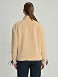 KADIN TREND MİKRO DETAYLI PELUŞ SWEAT