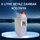 BEYAZ ZAMBAK KOLONYASI 5 LİTRE  CERAN KOLONYA