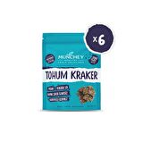 Munchey 6'lı Sade Tohum Kraker 100 gr