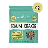 Munchey 12'li Zeytinli Tohum Kraker 100 gr
