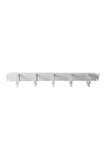 1u 19'' Metal 5 Kancalı Yatay Kablo Organizer Gri Ral 7035 2 Yıl Üretici Garantili