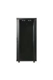 26u 600x600mm 19'' Dikili Tip Network Rack Kabinet Siyah 2 Yıl Üretici Garantili