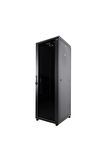 42u 800x800mm 19'' Dikili Tip Network Rack Kabinet Siyah 2 Yıl Üretici Garantili