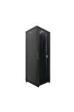 42u 800x800mm 19'' Dikili Tip Network Rack Kabinet Siyah 2 Yıl Üretici Garantili