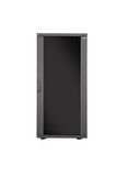 26u 600x600mm 19'' Dikili Tip Network Rack Kabinet Siyah 2 Yıl Üretici Garantili