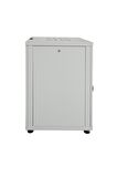 16u 600x600mm 19'' Dikili Tip Network Rack Kabinet Gri 2 Yıl Üretici Garantili
