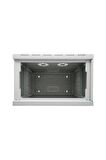 9u 19'' 600 600 mm Duvar Tipi Kabinet Tek Gövdeli Gri 2 Yıl Üretici Garantili