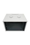 7u 600x600 Mm Duvar Tipi Soho Rack Kabinet Gri 2 Yıl Üretici Garantili