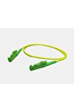 Fiber Optik Patch Kablo E2000APC/E2000APC Dubleks Single Mode 3mt Patch Cord Sarı