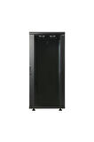 Canovate 18U 600x650mm 19'' Dikili Tip Network Rack Kabinet Siyah Flatpack 2 Yıl Üretici Garantili