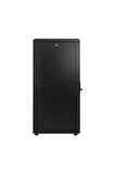 Canovate 18U 600x650mm 19'' Dikili Tip Network Rack Kabinet Siyah Flatpack 2 Yıl Üretici Garantili